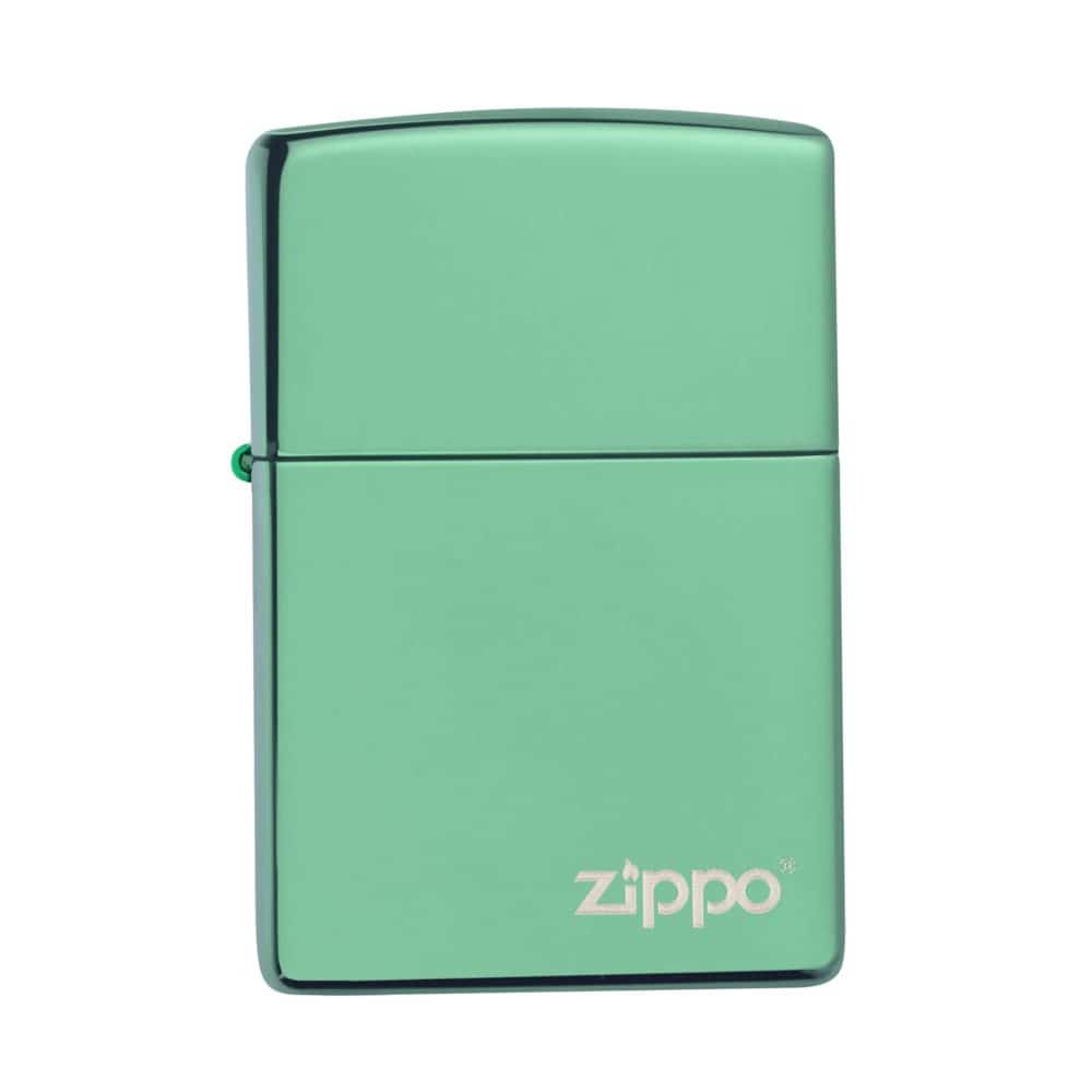 تصویر فندک Zippo مدل Chameleon با بدنه رنگی براق و لوگوی Zippo