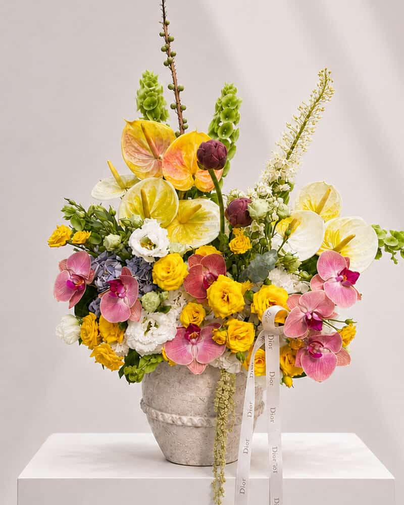باکس گل تابستونی