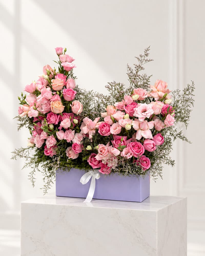 باکس گل رزالی