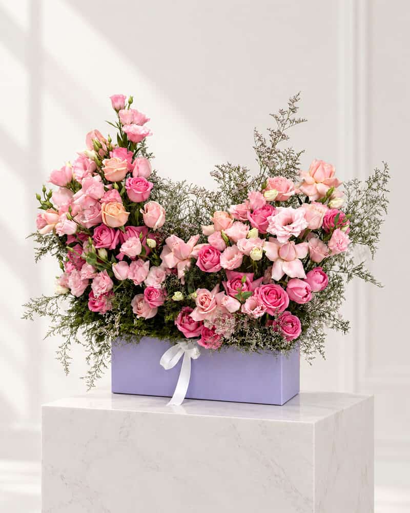 باکس گل رزالی